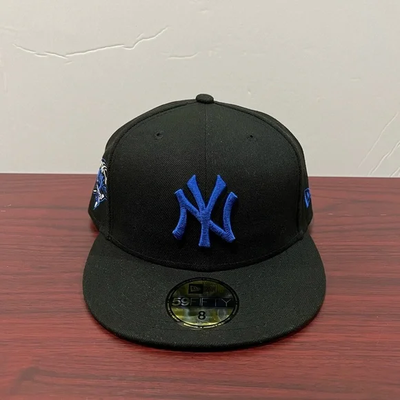 New Era, 59Fifty Fitted Hat, New York Yankees, Black Blue